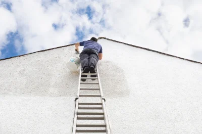 Peinture extérieure à Courvaudon — façades et ravalement